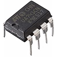 LaDicha 10Pcs Ua741Cn Dip-8 Ua741 Lm741 St IC Chip Amplificador Operacional